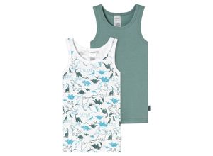 4007067066754 - Jungen Unterhemd Fine Rib 2er Pack