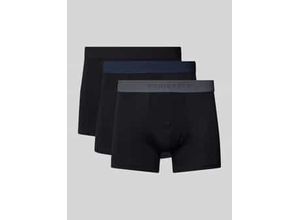 4007067085410 - Boxershorts mit elastischem Logo-Bund im 3er-Pack