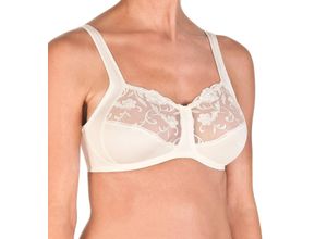 4007087340216 - felina Moments BH bügellos Spitze floral für Damen weiß 100B