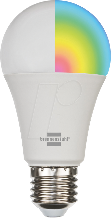 4007123672097 - LED-Leuchtmittel eek f (a - g) Smart Connect E27 Kaltweiß Warmweiß rgb - Brennenstuhl