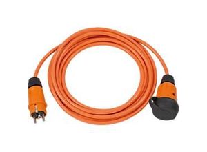 4007123676941 - Brennenstuhl professionalLINE Verlängerungskabel VQ 1110 5 meter BREMAXX-PUR Kabel abrieb- und ölbeständig IP44 L 215 x B 215 x H 65 mm orange