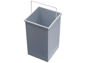 4007126365897 - Inneneimer 14l aus Kunststoff hellgrau für Multi-Box 2x14   duo l - Hailo