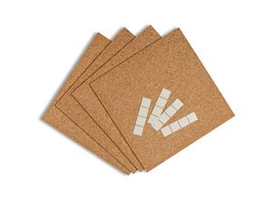 4007155433093 - Pinntafel 305 cm x 305 cm x 5 mm - 4 Pack (= 148 qm) - brown