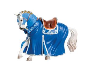 4007176807699 - Turnierpferd blau Spielfigur