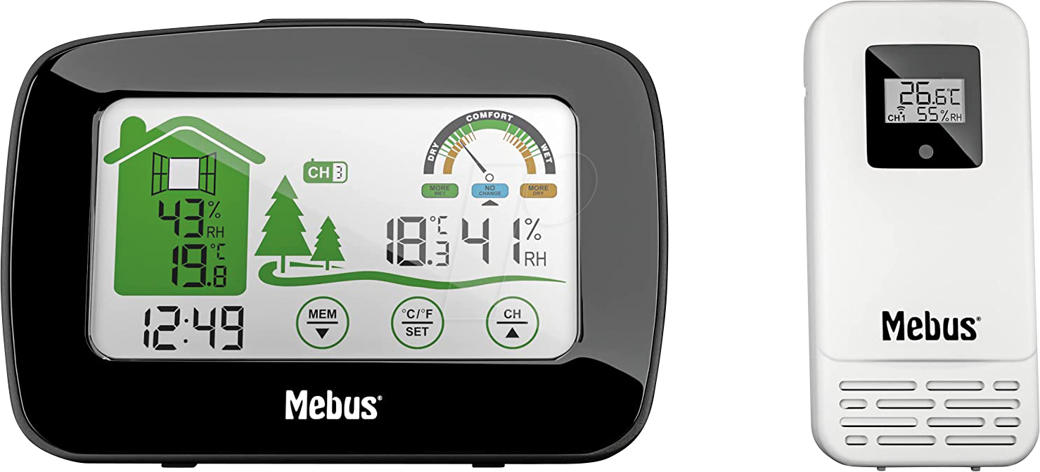 4007218409027 - Mebus - 40902 Funk-Wetterstation