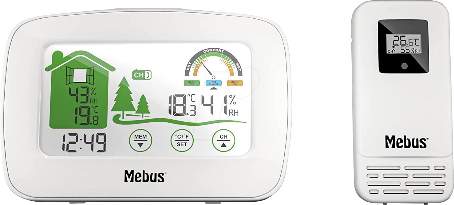 4007218409034 - Mebus - 40903 Funk-Wetterstation