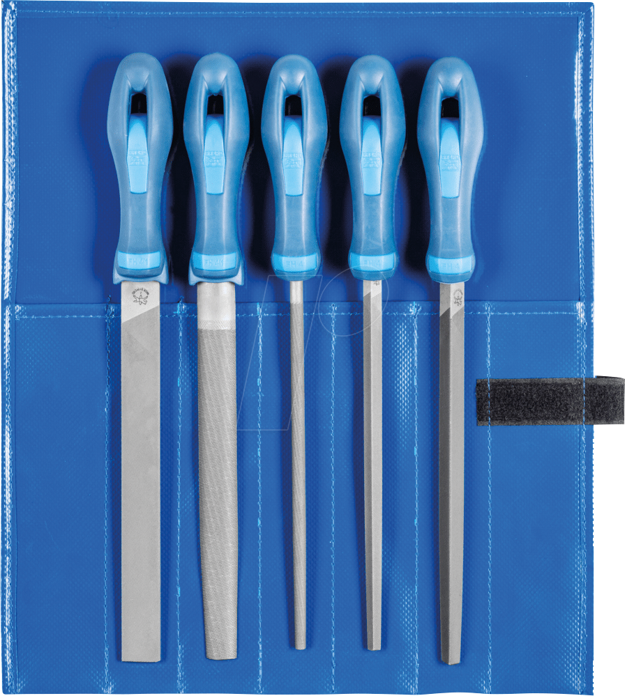 4007220011416 - 11800531 Werkstattfeilen-Set Hieb 1 in PVC-Rolltasche Länge 200 mm 1 St - Pferd