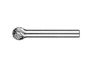 4007220093108 - Hartmetall Hochleistungsfrässtift allround Kugel kud ø 10x09 mm Schaft-Ø 6 mm universal grob - Pferd