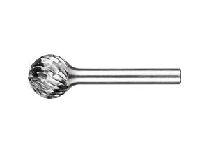 4007220093146 - Hartmetall Hochleistungsfrässtift allround Kugel kud ø 16x14 mm Schaft-Ø 6 mm universal grob - Pferd