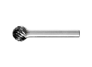 4007220221907 - Hartmetall Hochleistungsfrässtift allround Kugel kud ø 12x10 mm Schaft-Ø 6 mm hicoat universal - Pferd