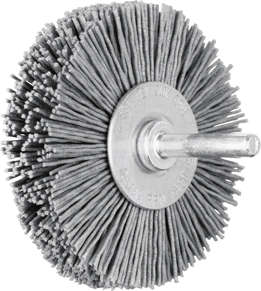 4007220248256 - PFERD 43198006 - POS Rundbürste ungezopft RBU Ø70x15 mm Schaft-Ø6 mm