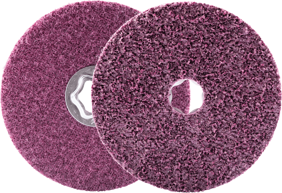 4007220283172 - PFERD 44498025 - COMBICLICK harte Vliesronde CC Ø 125 mm A180M