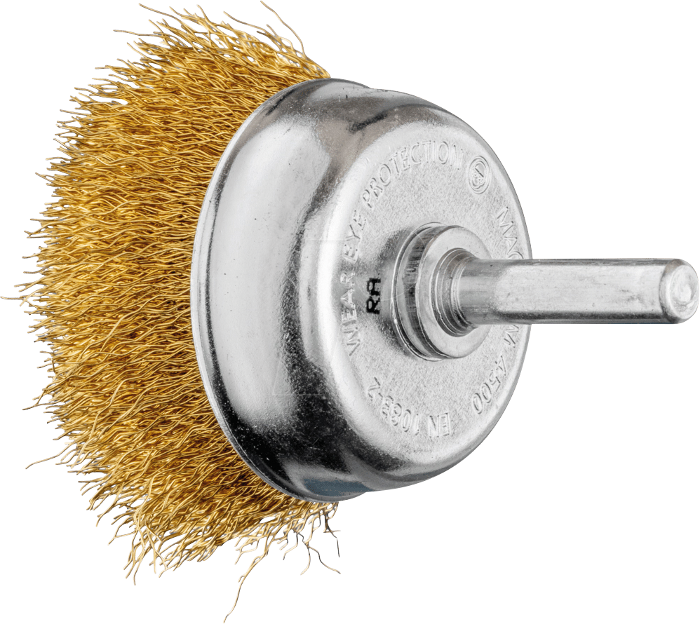 4007220353639 - PFERD 43740164 - Topfbürste ungezopft TBU Ø50mm Schaft-Ø 6 mm Messing-Draht-Ø 02 4007220353639 - PFERD 43740164 - Topfbürste ungezopft TBU Ø50mm Schaft-Ø 6 mm Messing-Draht-Ø 02