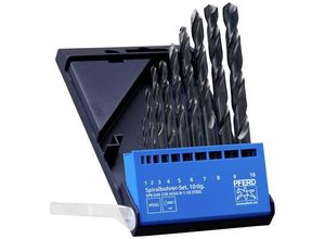 4007220413722 - PFERD 25298001 - Spiralbohrer-Set 10-tlg STEEL HSSG N DIN 338 universal 4007220413722 - PFERD 25298001 - Spiralbohrer-Set 10-tlg STEEL HSSG N DIN 338 universal
