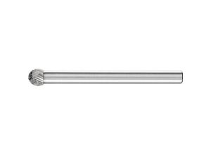 4007220895412 - 21212573 Frässtift Kugel Länge 34 mm Produktabmessung Ø 4 mm Arbeits-Länge 3 mm Schaftdurchmesser 3 mm