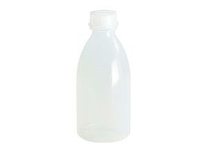 4007228422801 - Enghalsflasche Gesamthöhe 177 mm Gesamt-Ø 75 mm Polyethylen (LDPE) naturfarben Einfüllöffnung-Ø 19 mm