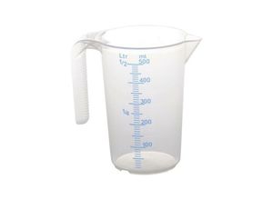 4007228935509 - HÜNERSDORFF 935500 Messkanne 500 ml Polypropylen transparent D90xH135mm Griff o