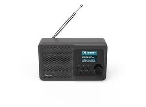 4007249542557 - 00054236 Digitalradio DIR355BT DAB+ Internetradio Bluetooth® App Schwarz (00054255) - Hama