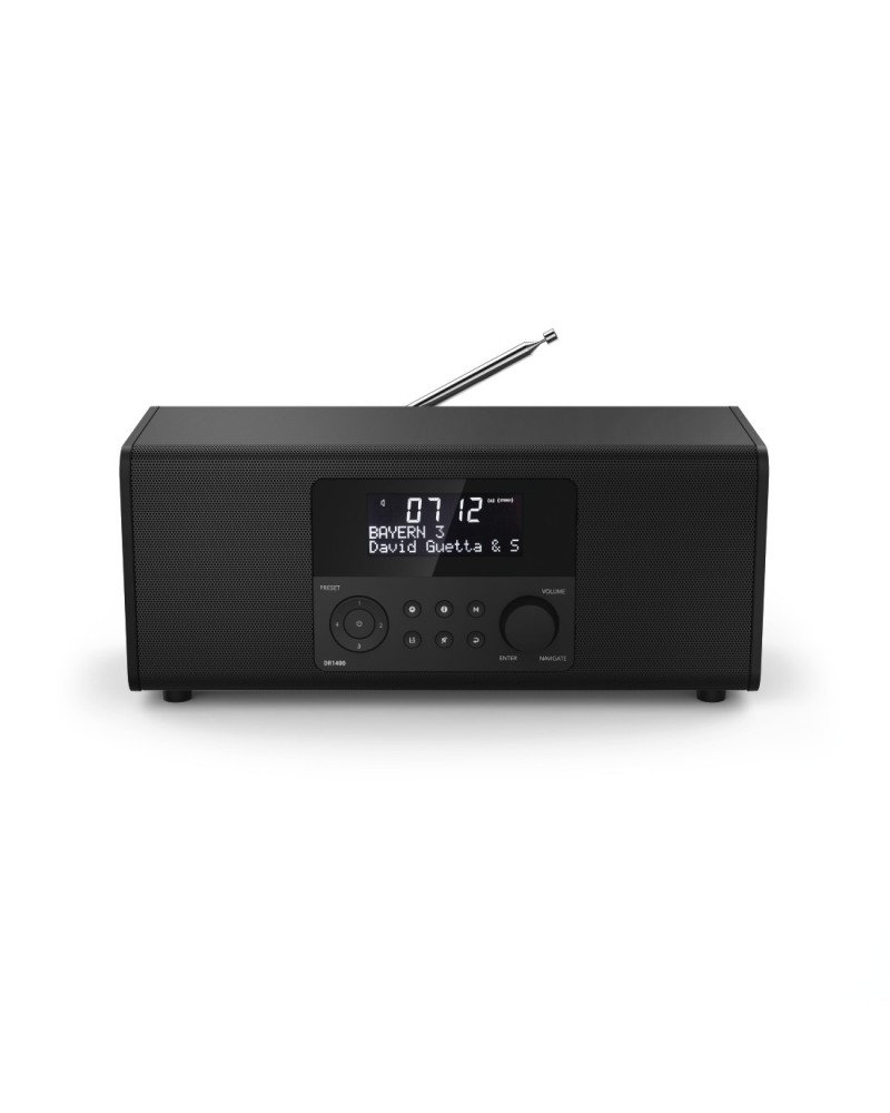 4007249548726 - Tragbares DAB-Radio DR1400 Digital Radio FM   DAB   DAB+ - DAB DAB+ FM - Stereo - schwarz