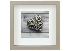 4007249597786 - Difox - hama Scala - mdf - Graubraun - Einzelbilderrahmen - 15 x 15 cm - Quadratisch - Nachdenklich (00059778) (59778)