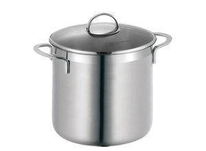 4007257591837 - SCHULTE-UFER® Suppentopf Wave 9 l silber 4007257591837 - SCHULTE-UFER® Suppentopf Wave 9 l silber