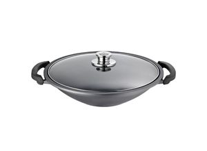 4007257608924 - Wok SCHULTE-UFER GLOBUS i Pfannen Gr Ø 36 cm grau Wok Woks Pfanne Induktion