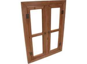 4007299008188 - Holzfenster Nostalgie Wand Dekoration Holz aufklappbarer Rahmen zeitlos FF-770352