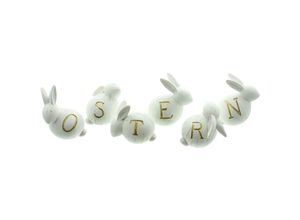 4007299011577 - Hase Osterbande 6er Set Oster Dekoration Frühling Figur Wohnaccessoires FF-775083