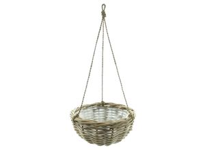 4007299610053 - Pflanzampel Koboo Grey Blumenkasten Schale Pflanzkorb Pflanzschale Blumentopf 4007299610053 - Pflanzampel Koboo Grey Blumenkasten Schale Pflanzkorb Pflanzschale Blumentopf