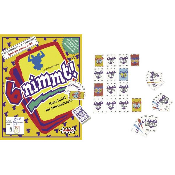 4007396049107 - Kartenspiel 04910 6 nimmt! für 2-10 Spieler Kartonbox