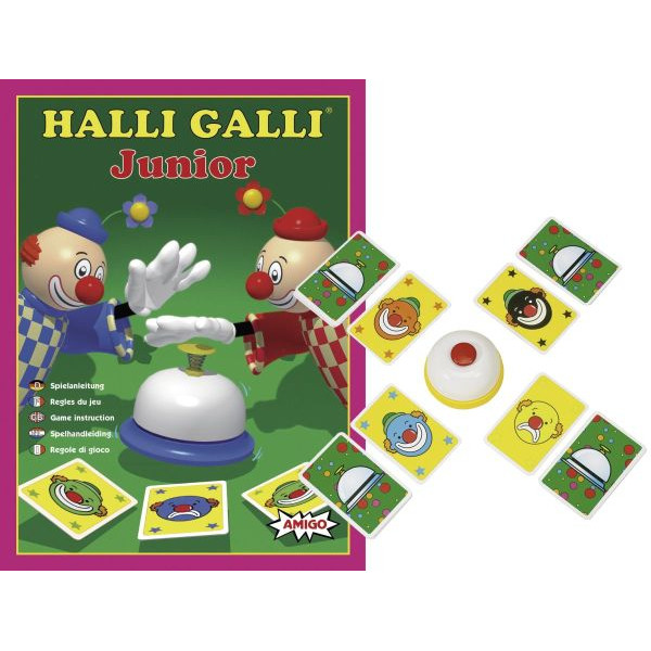 4007396077902 - Kartenspiel 07790 Halli Galli Junior für 2-4 Spieler Kartonbox