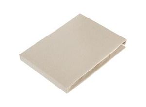 4007399482512 - Spannbetttuch Basic in Taupe ca 100x200cm