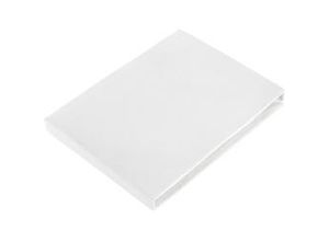 4007399482529 - Spannleintuch Basic in Weiß ca 100x200cm 4007399482529 - Spannleintuch Basic in Weiß ca 100x200cm