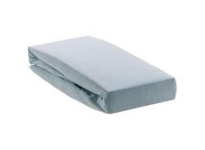 4007399482680 - Spannleintuch Basic in Blau ca 150x200cm