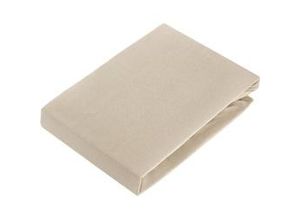 4007399482734 - Spannleintuch Basic in Taupe ca 180x200cm