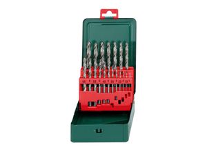 4007430175830 - 627153000 hss Metall-Spiralbohrer-Set 19teilig geschliffen din 338 Zylinderschaft 1 Set - Metabo