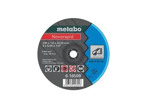 4007430248022 - Novorapid 150 x 16 x 2223 mm Stahl Trennscheibe Form 41 (616507000) - Metabo