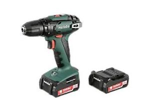 4007430291547 - Akku-Bohrschrauber bs 144 Kunststoffkoffer 144V 2x2Ah Li-Power + sc 30 - Metabo