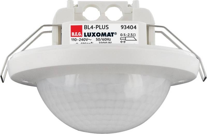 4007529934041 - BEG 93404 BL4-PLUS-DE weiß BL4-PLUS-DE Präsenzmelder Deckenmontage 4007529934041 - BEG 93404 BL4-PLUS-DE weiß BL4-PLUS-DE Präsenzmelder Deckenmontage