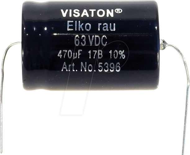 4007540053813 - VIS ELKO 5381 - Tonfrequenzelko 22 µF 63 V