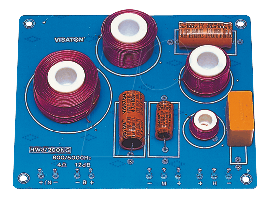 4007540054025 - Frequenzweiche hw 2 70 ng 8 Ohm 2 Wege - Visaton 4007540054025 - Frequenzweiche hw 2 70 ng 8 Ohm 2 Wege - Visaton