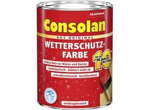 4007591706386 - Wetterschutz-Farbe 25 L schwedenrot