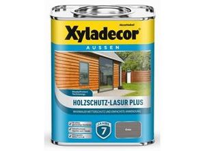 4007591724229 - Holzschutz-Lasur Plus Grau 750ml - 5362563 - Xyladecor