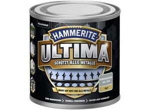 4007591724410 - Hammerite - Metallschutz-Lack ultima Verkehrsgrau Matt 250ml - 5379746