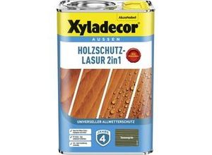 4007591725202 - Holzschutzlasur 2in1 Tannengrün 4L - 5614862 - Xyladecor