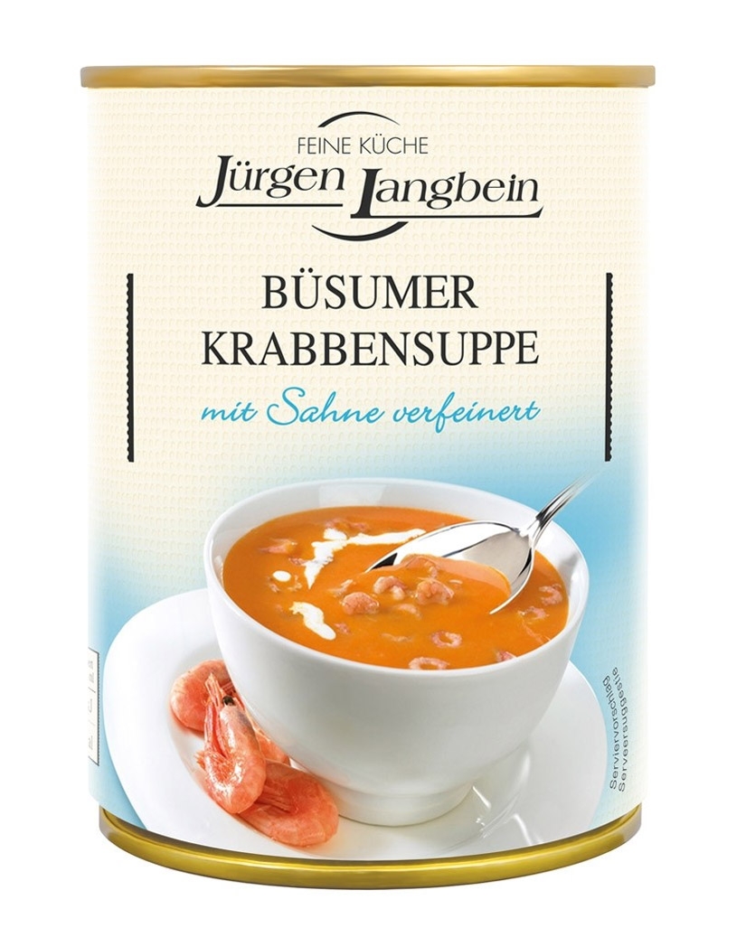 4007680103003 - BÜSUMER KRABBENSUPPE von Jürgen Langbein 400ml