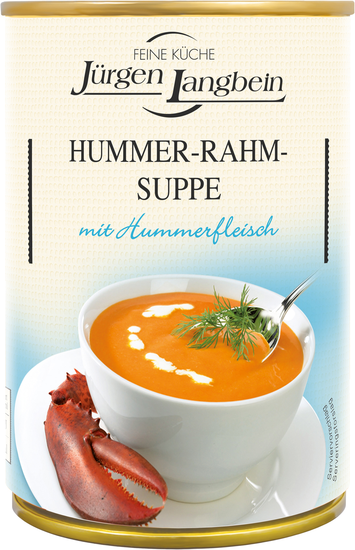 4007680103041 - Hamburger Hummer-Rahm-Suppe von Jürgen Langbein 400ml