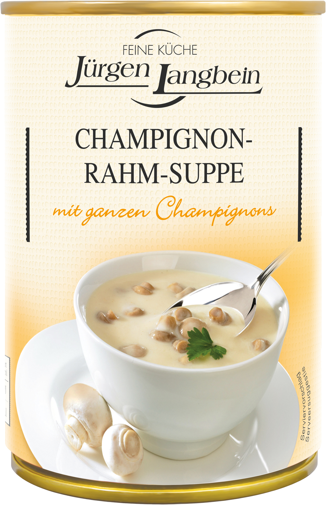 4007680103416 - CHAMPIGNON-RAHM-SUPPE von Jürgen Langbein 400ml