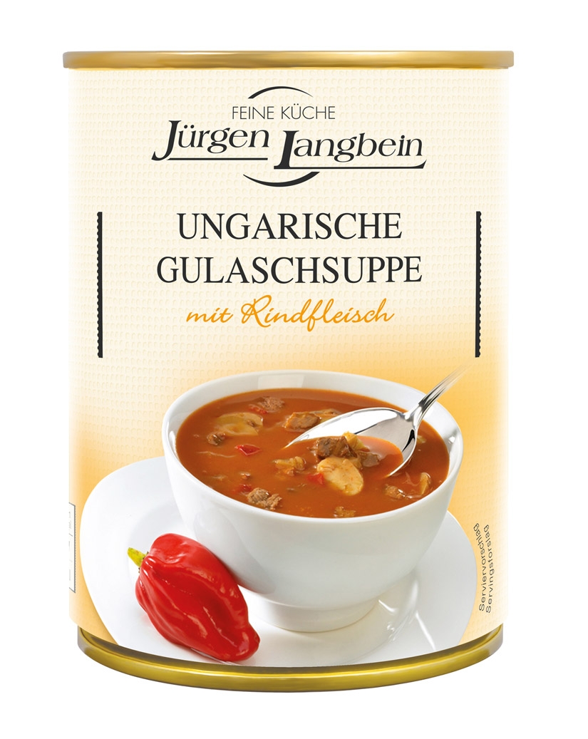 4007680104307 - UNGARISCHE GULASCHSUPPE von Jürgen Langbein 400ml