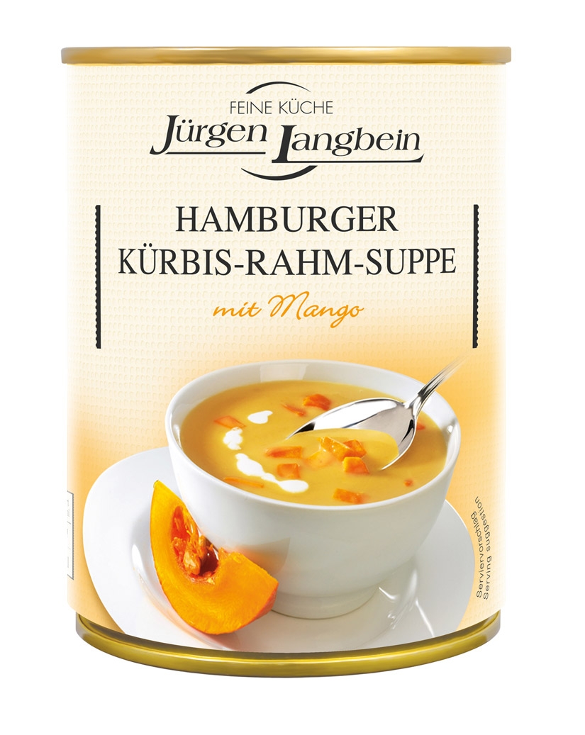 4007680106059 - HAMBURGER KÜRBIS-RAHM-SUPPE von Jürgen Langbein 400ml